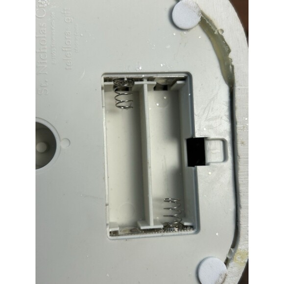 Vintage Thomas Kinkade St. Nicholas Circle Teleflora Diorama Music Box Works! - Picture 11 of 13